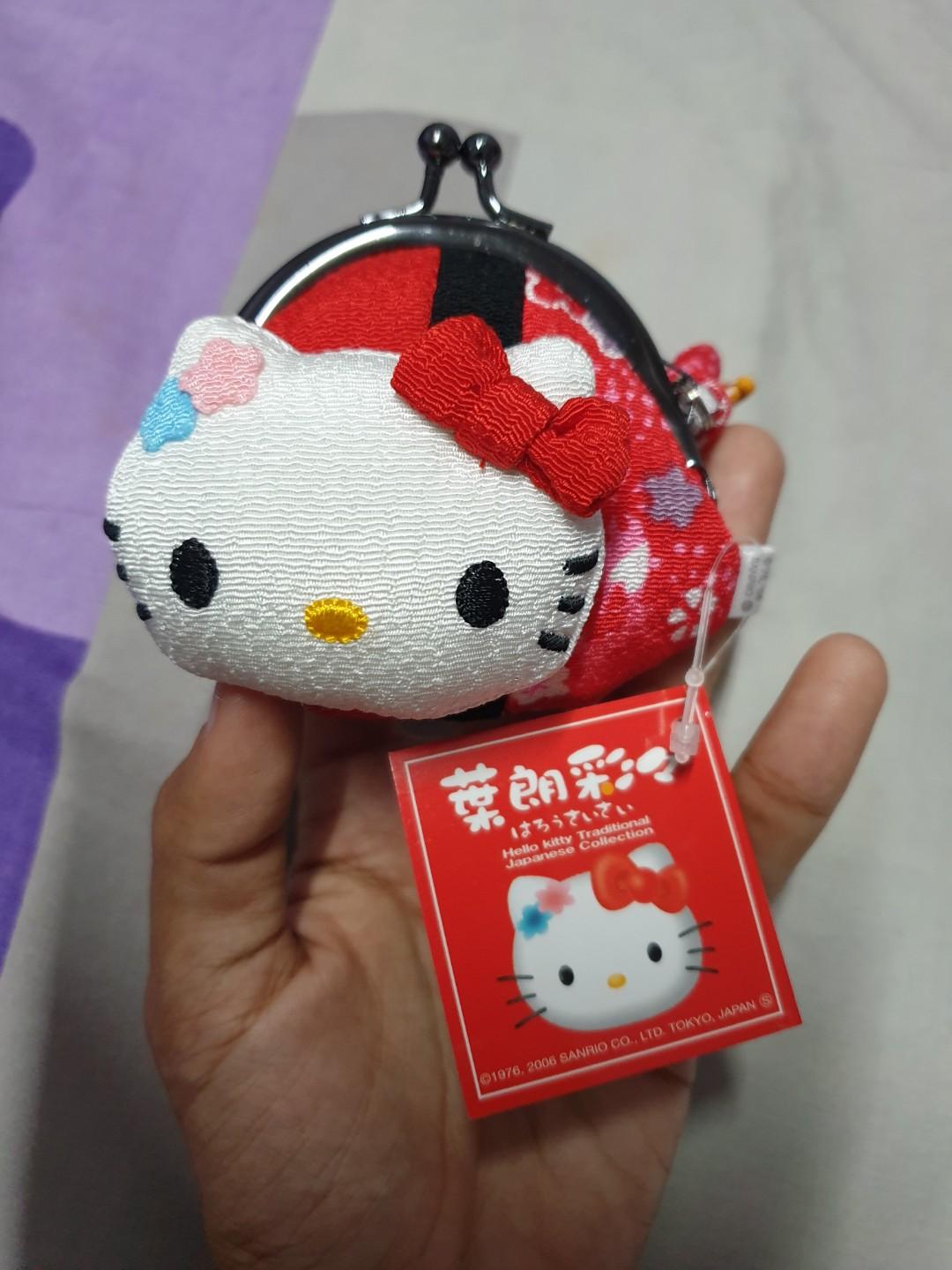 Details about   Kabaya Sanrio Hello Kitty Pouch Coins Bag Full Set of 4 pieces 