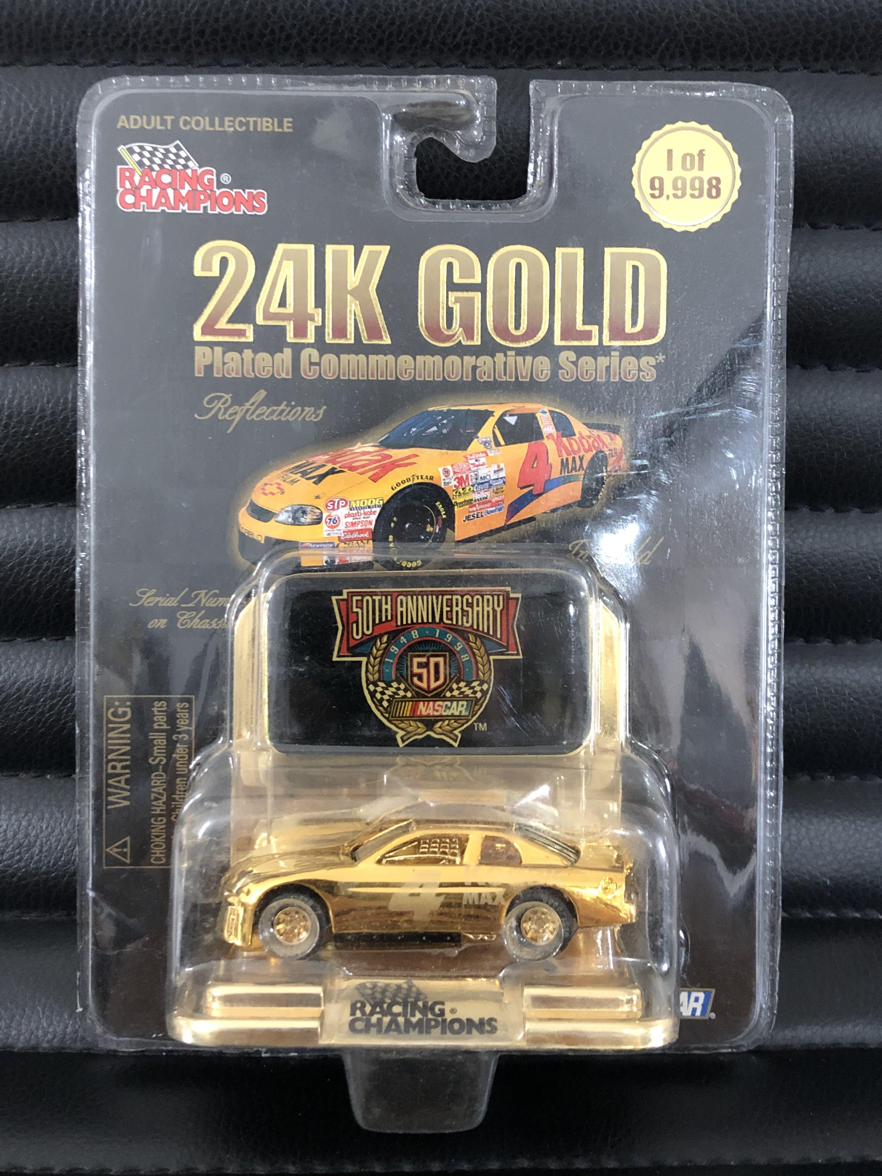 24k gold hot sale nascar diecast