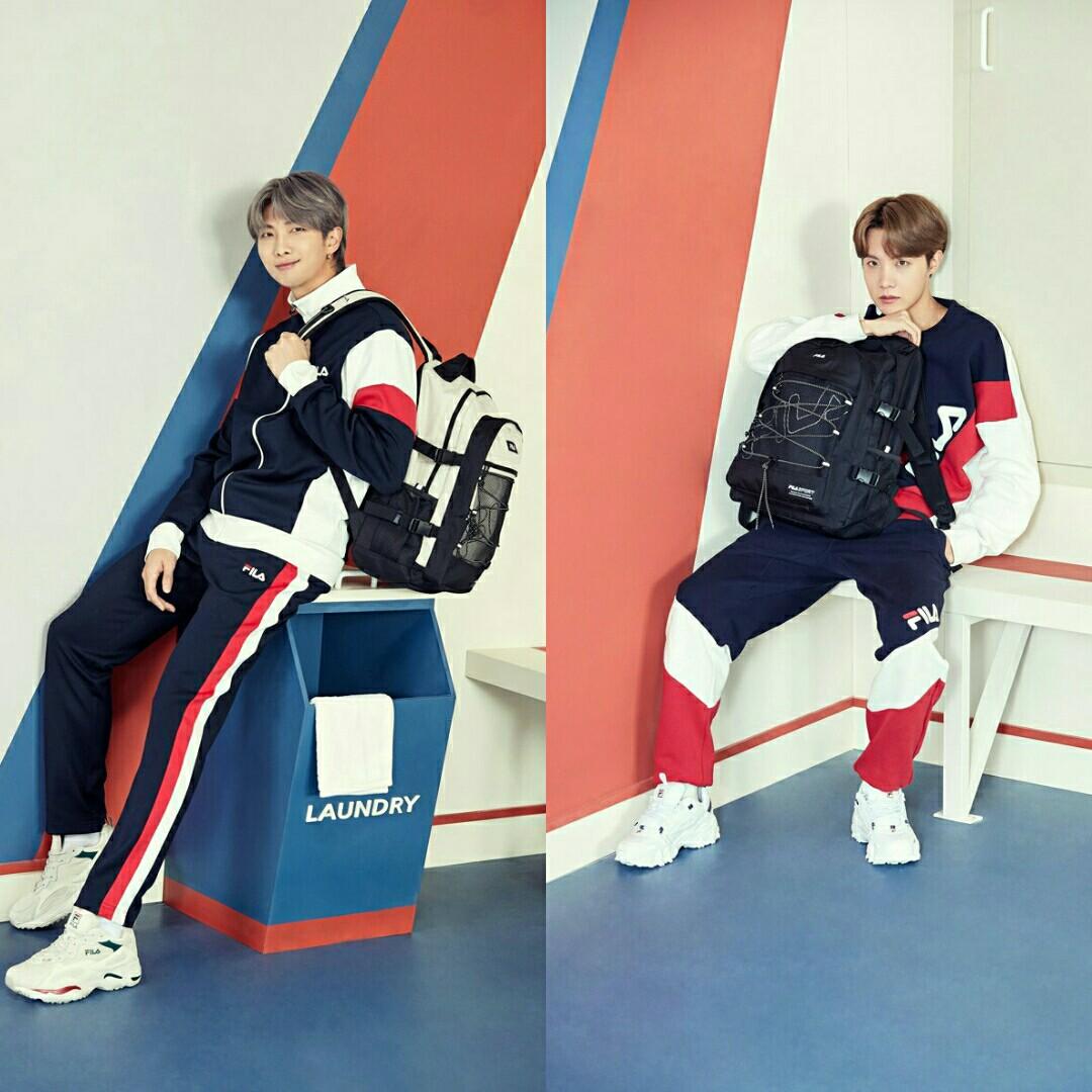 Rm Jhope Fila Bag Bts X Fila T Pack Backpack Official K Wave On Carousell Frequent special offers and discounts up to 70% off for all products! rm jhope fila bag bts x fila t pack