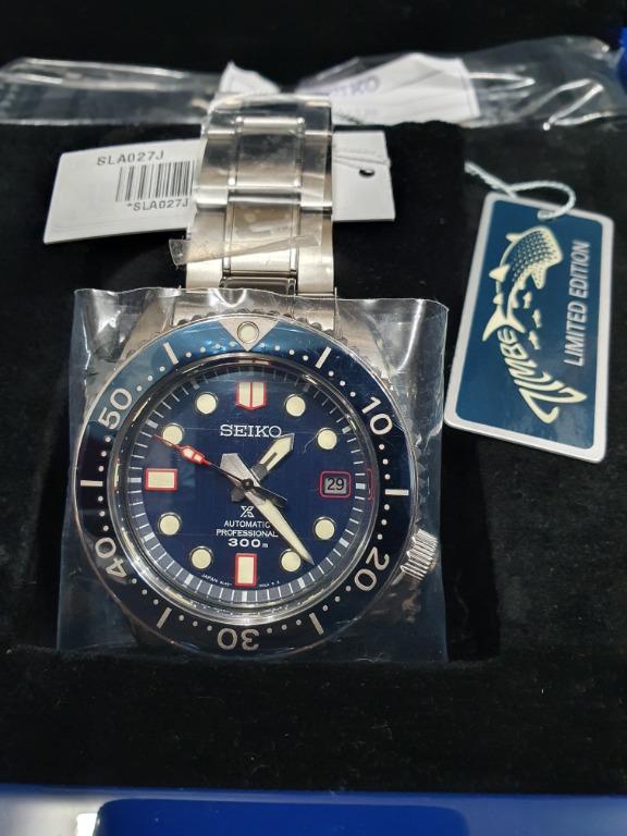 Seiko Prospex Zimbe 7 MM300 Marine Master BLUE SLA027 only 428