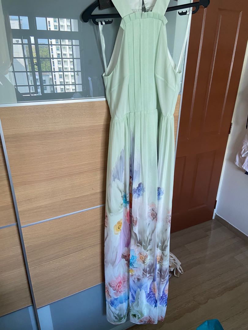 Ted baker mint maxi dress online