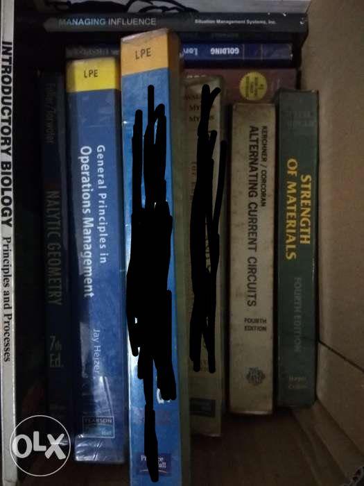 Used engineering books (Category: Textbooks) located in Manila. Submitted by emong.emong (Listing ID 238781557, Image 2). Description: Second hand/used engineering books. You could text me at 09958012570.