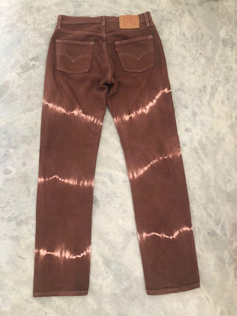Vintage Levi's Tie Dye Jeans 501, Men's Fashion, Bottoms, Jeans on Carousell