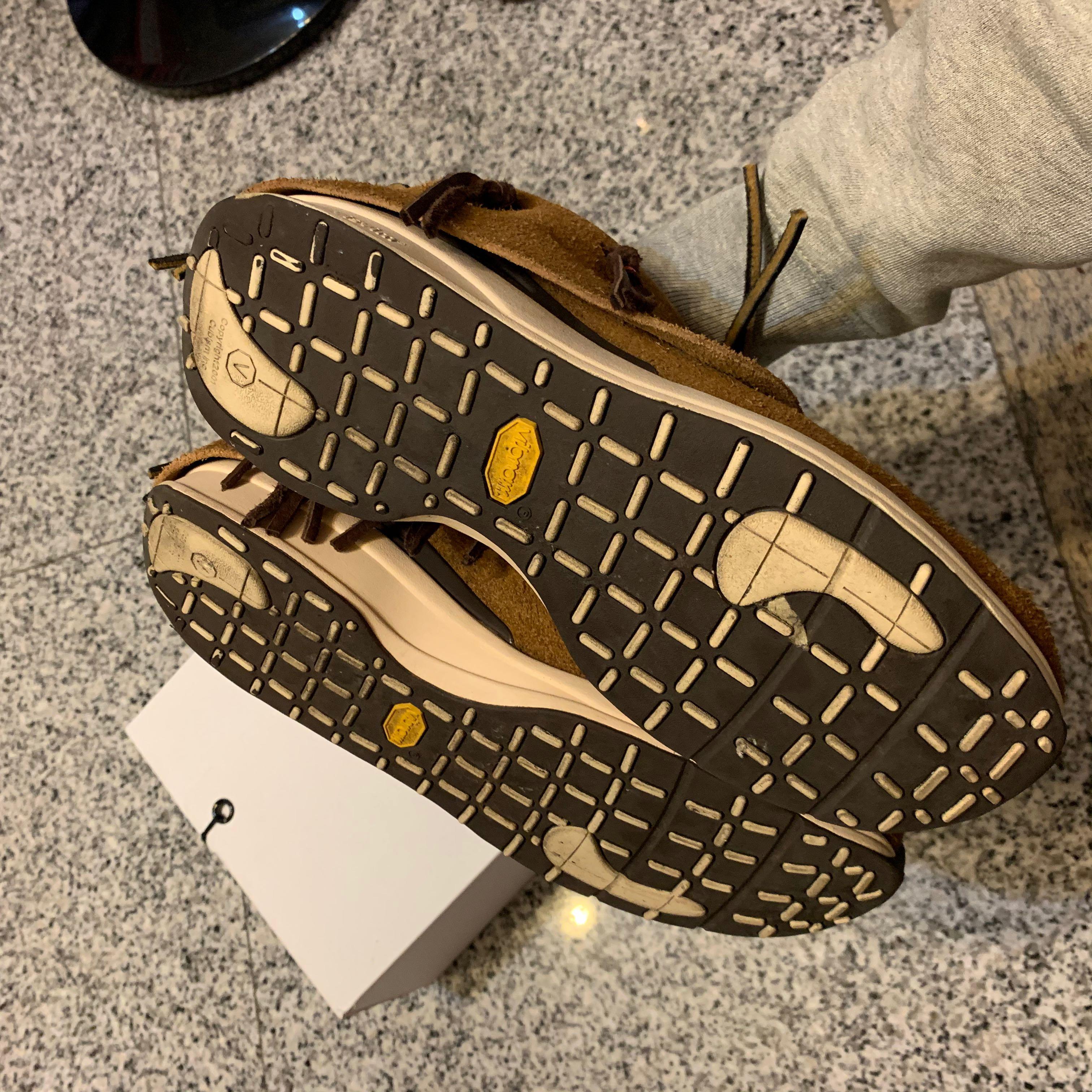 Visvim FBT Camel Veg Suede m9.5, 男裝, 鞋, 西裝鞋 - Carousell