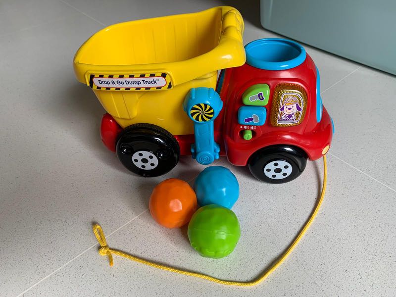vtech drop and go dump truck