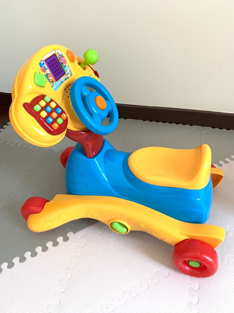 Vtech Grow and Go Ride On Bike, Babies & Kids, Infant Playtime on Carousell