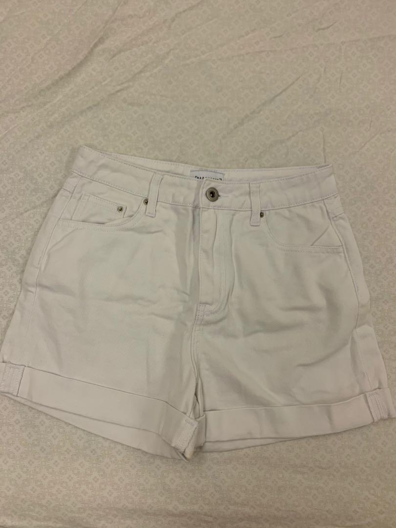 warehouse denim shorts