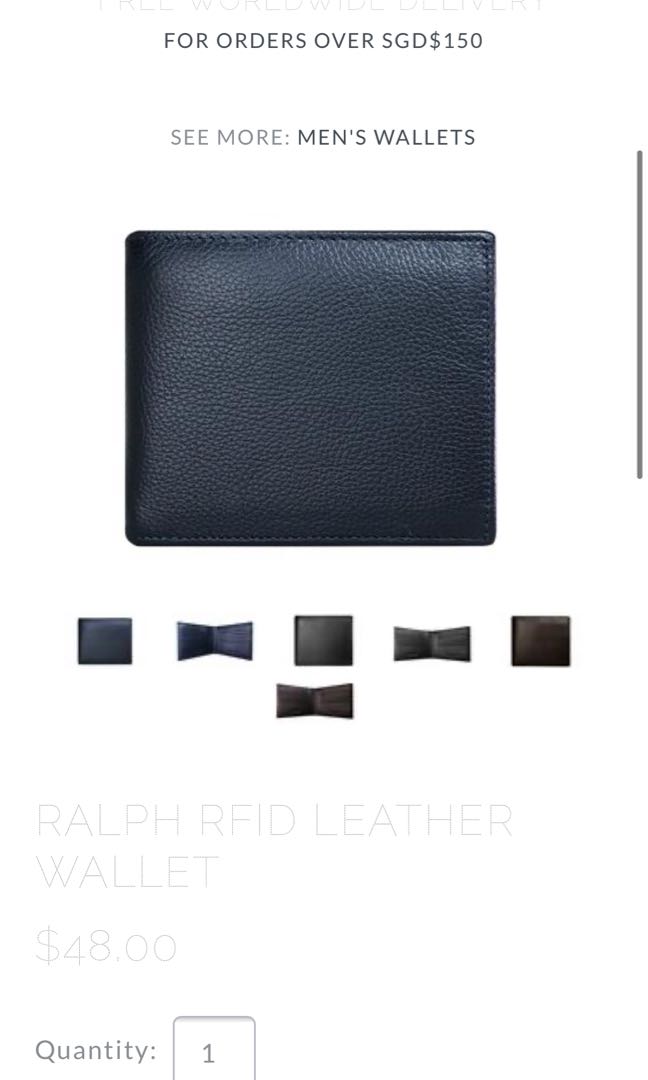 Jon Louis SG - RFID Multi Purpose Wallet 100% Pure Leather