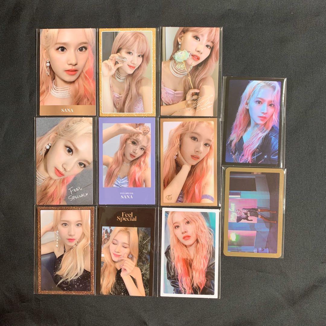 Wts Twice Feel Special Sana 11pcs Photocard Set Hobbies Toys Memorabilia Collectibles K Wave On Carousell