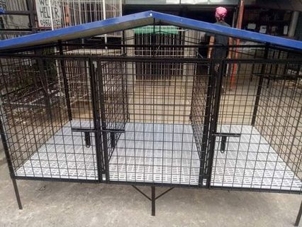 3 door dog store cage