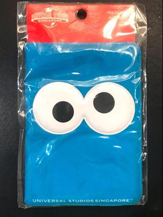 Sesame Street Cookie Monster Passport Cover Holder