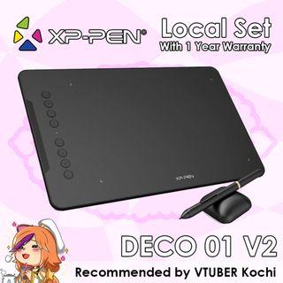 XP-PEN DECO 01 V2 - Drawing Tablet ( Android Device Compatible )