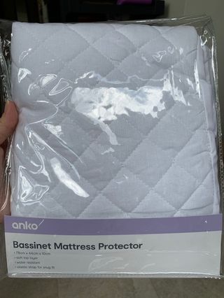 Bassinet mattress cheap protector kmart