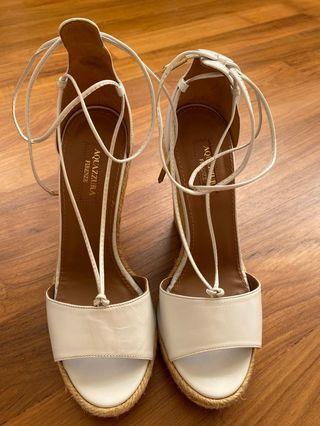 AQUAZZURA wedge size 37
