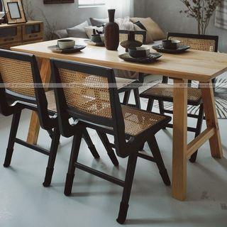 Dining table and chairs