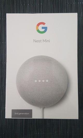 Authentic Google Nest Mini 2nd Gen Chalk
