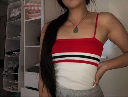 Striped singlet