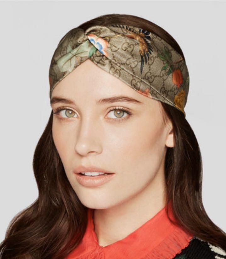 gucci silk head wrap