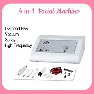 W/ Warranty 4IN1 Diamond Peel Facial Machine HIGH Frequency HF Machine DP Machine