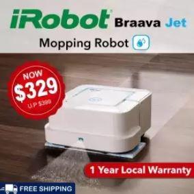 Irobot Braava Jet 240 Automatic Hard Floor Cleaner 1 Year Waranty Electronics Others On Carousell