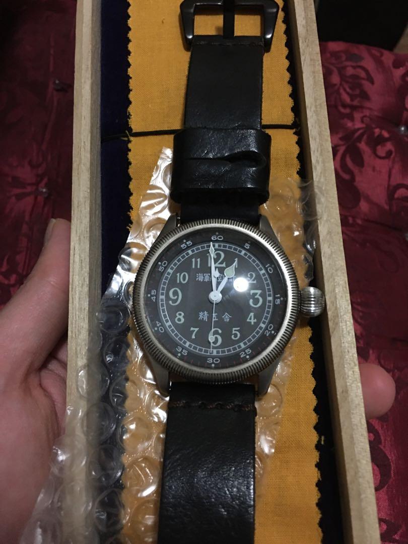 精工舍海軍航空時計seiko 錶, 名牌, 手錶- Carousell