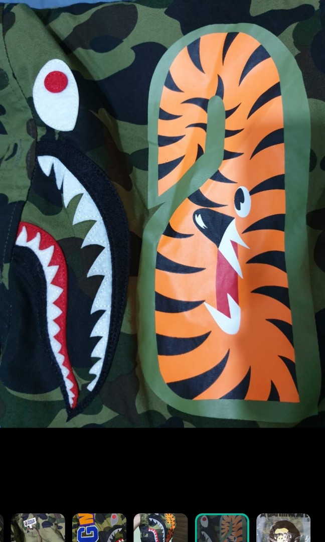 Bape wgm shark shop hoodie