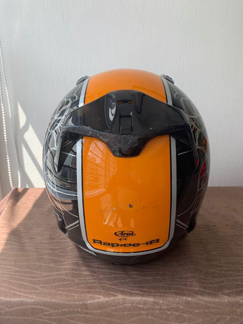 Arai RAPIDEIR CHOPPER Full Face Helmet (M size), Motorcycles