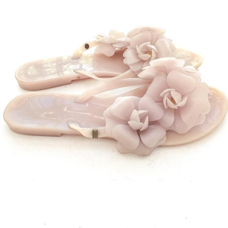 Melissa harmonic flower flip flop cheap