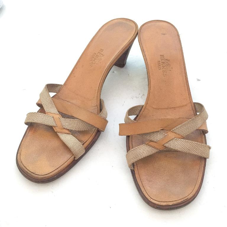 Vintage hermes sandals clearance