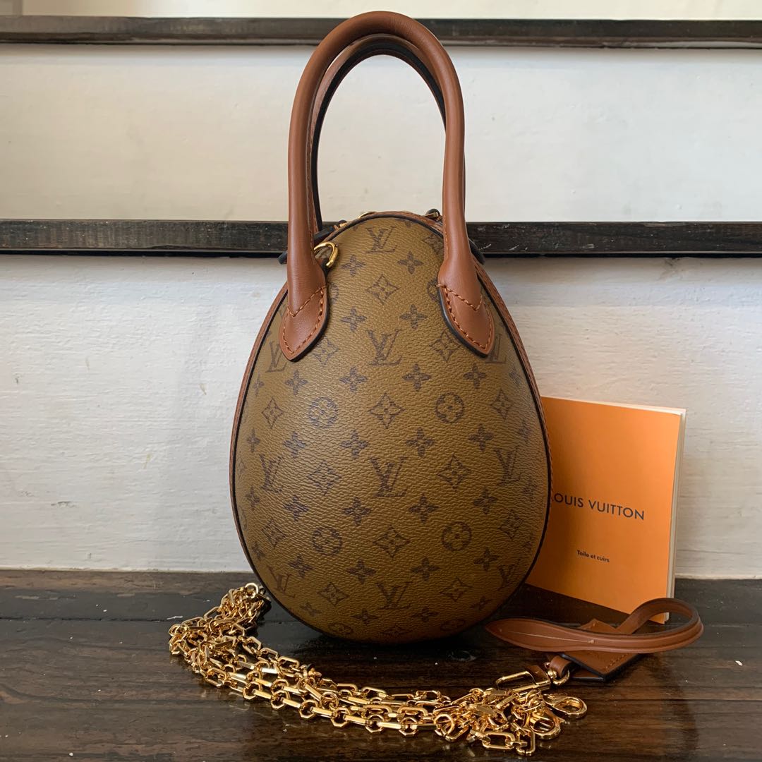 Louis Vuitton  2019 Brown  Black Monogram Egg Bag  VSP Consignment