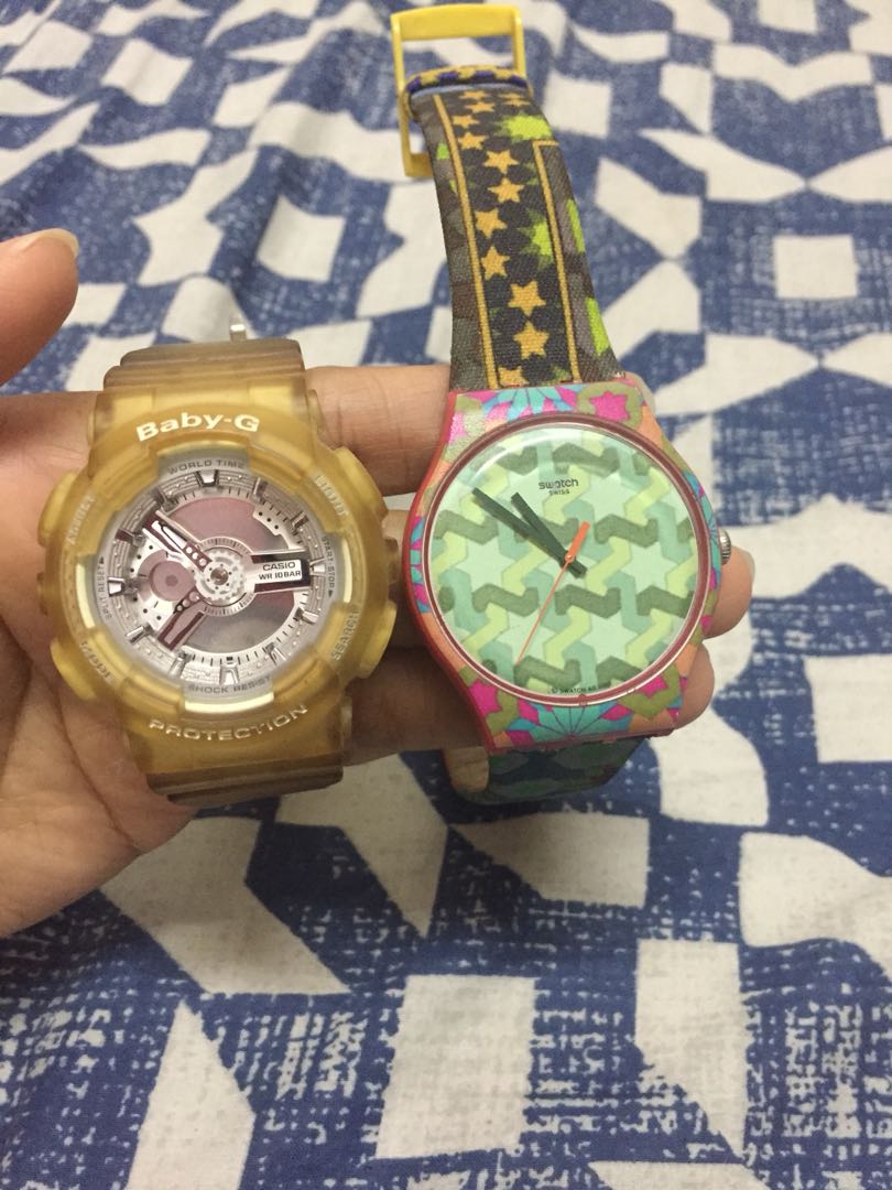 Swatch baby g sales