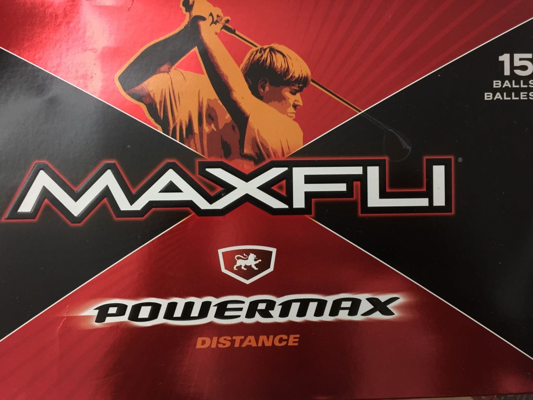 Maxfli powermax golf balls clearance