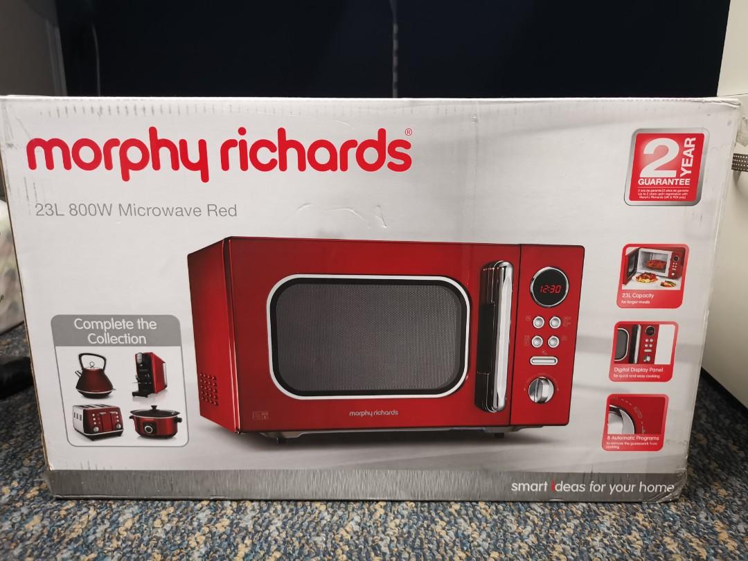 morphy richards retro microwave
