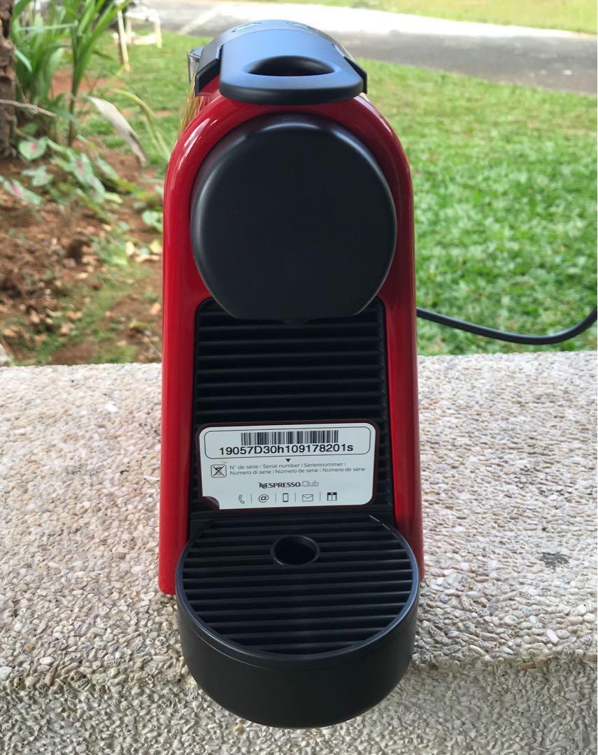BRAND NEW Nespresso Essenza Mini Espresso Machine by Delonghi, Red, TV & Home Appliances