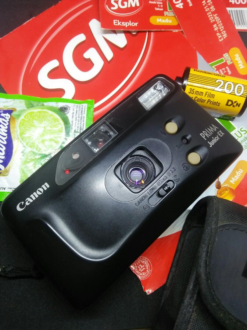 canon prima junior ex kamera analog