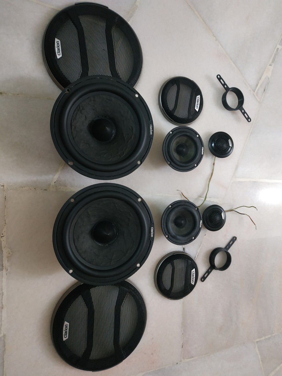 Clarion SRD1701S 3way speaker
