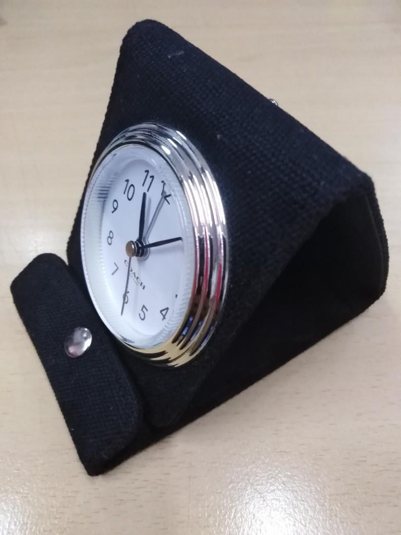 Coach table clock, Women's Fashion, Watches & Accessories, Watches on ...
