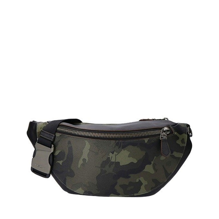 Coach camo pouch shop