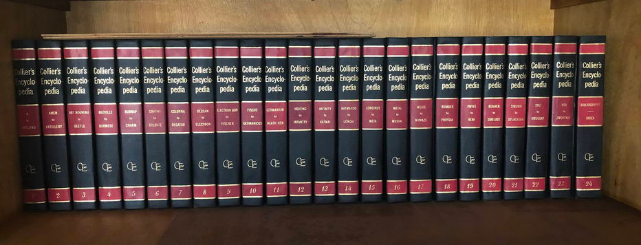 Colliers Encyclopedia Mint Condition Reference Book, Hobbies & Toys ...