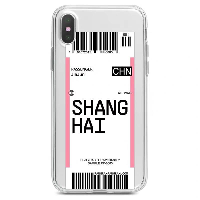Casetify Airplane Ticket Case - United Airlines and Travelling