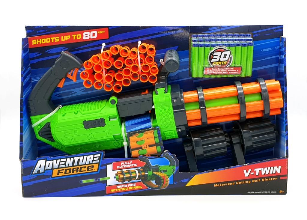 Dart Zone Adventure Force VTwin Nerf, Hobbies & Toys, Toys & Games on