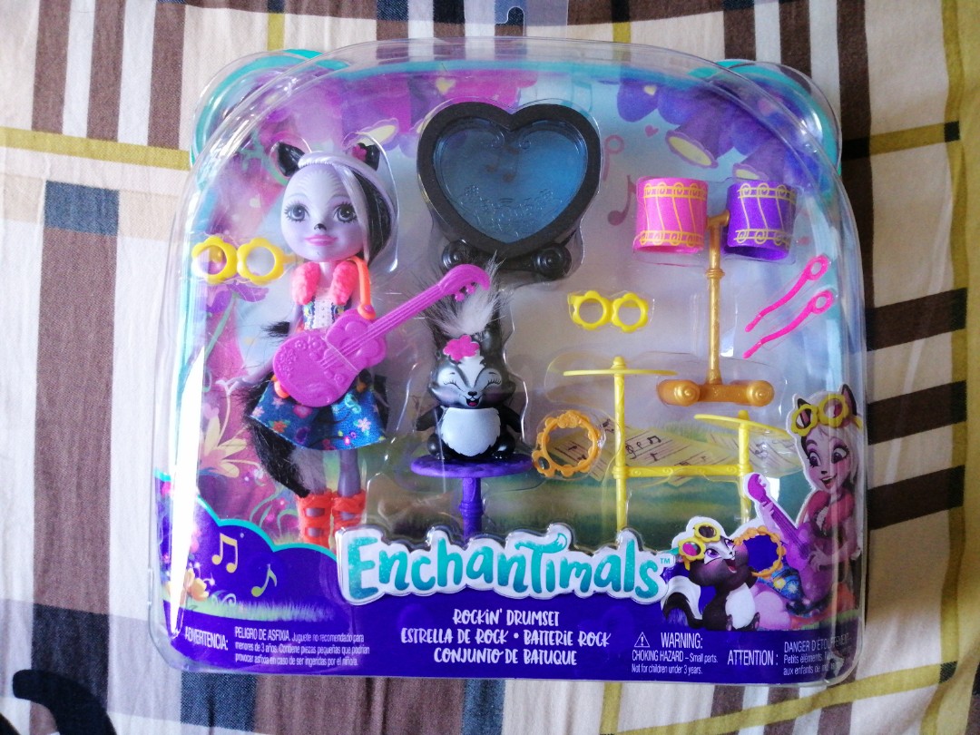 Enchantimals rockin top drum set