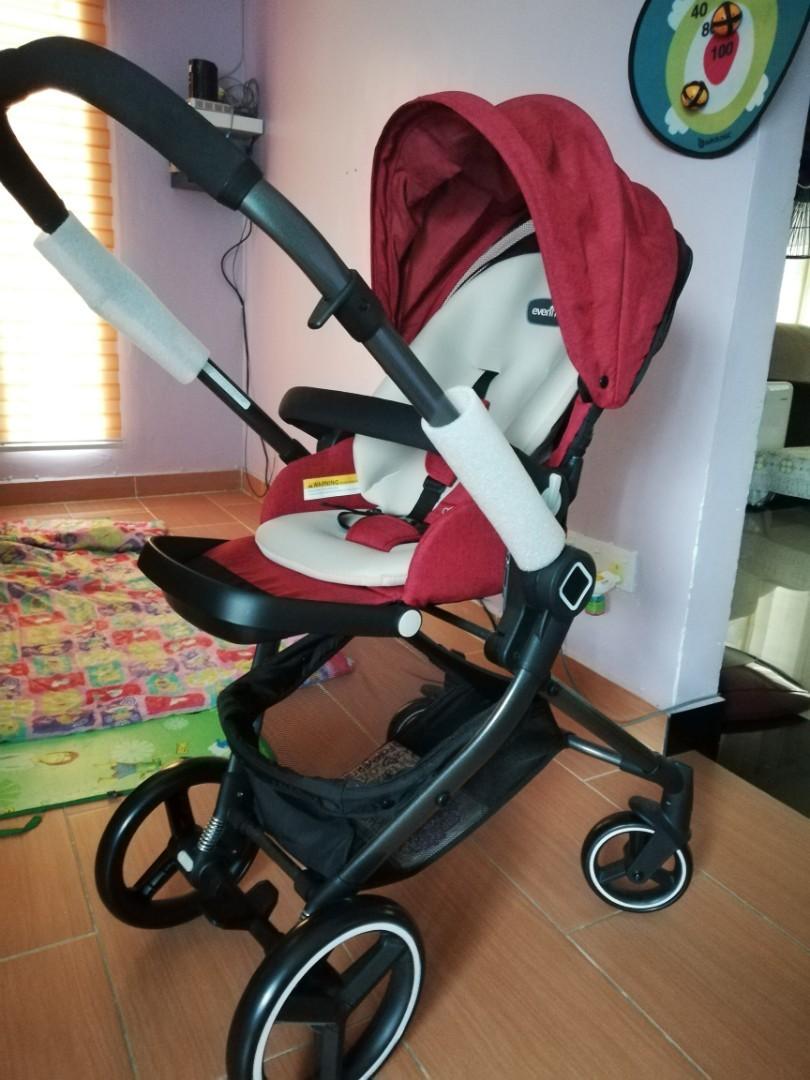harga stroller evenflo baby