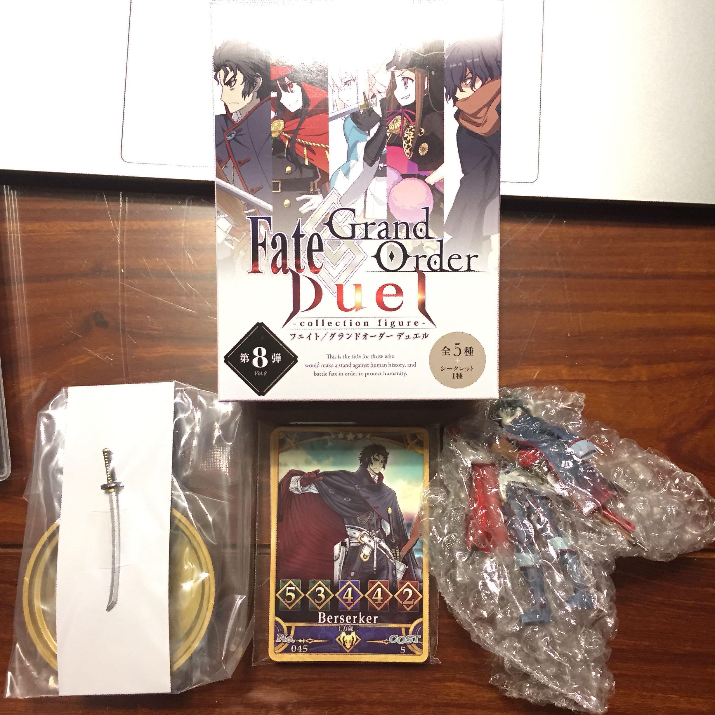 Fgo Duel Fate Grand Order Duel 桌遊戰棋土方歲三 興趣及遊戲 玩具 遊戲類 Carousell
