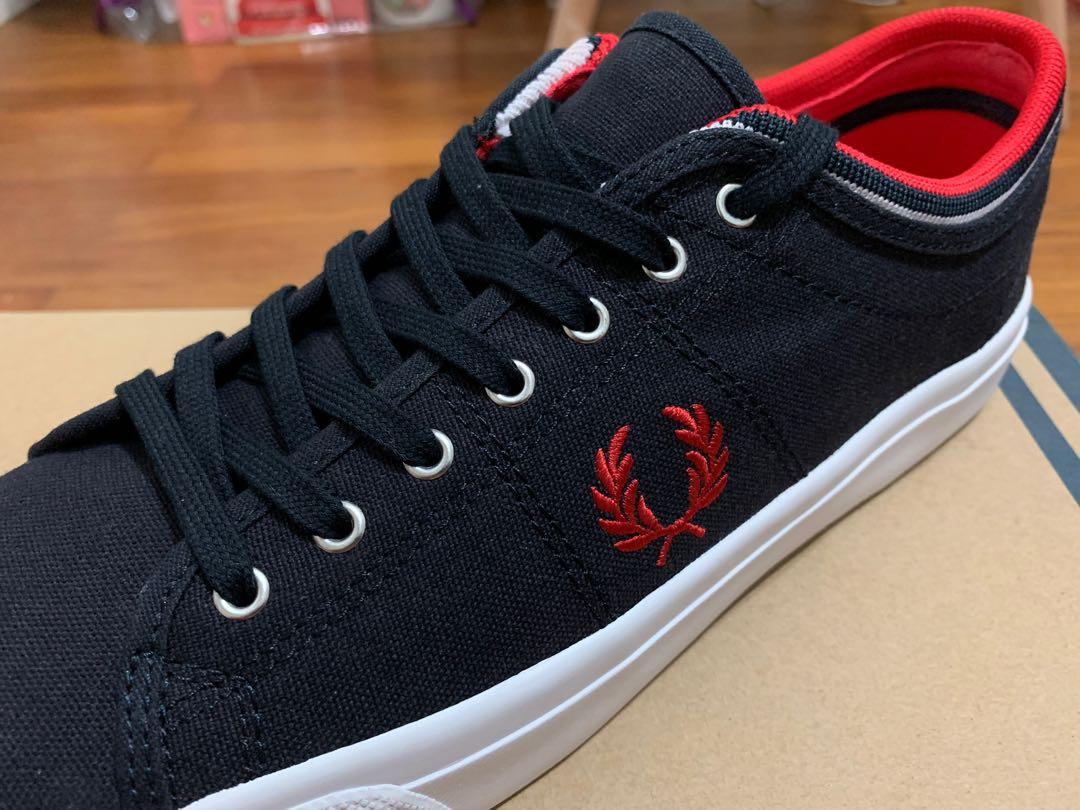 Fred perry kendrick new arrivals tipped cuff canvas