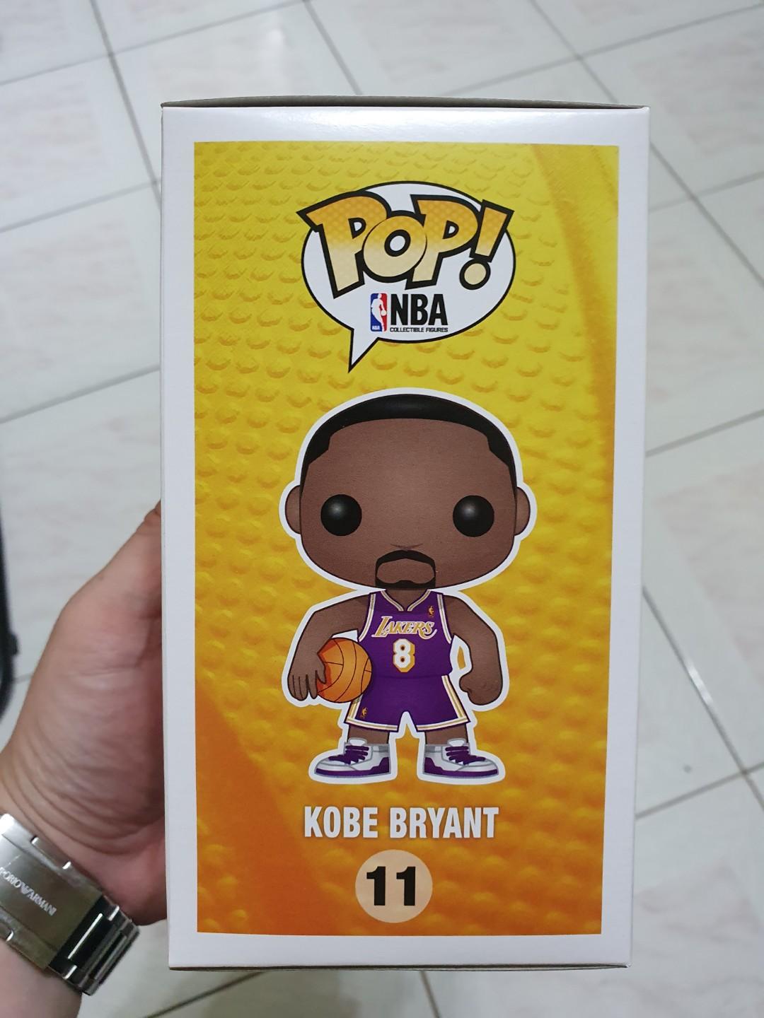 Funko POP! Sports: NBA - Kobe Bryant [Purple Jersey #8](Damaged Box) # —  The Pop Plug