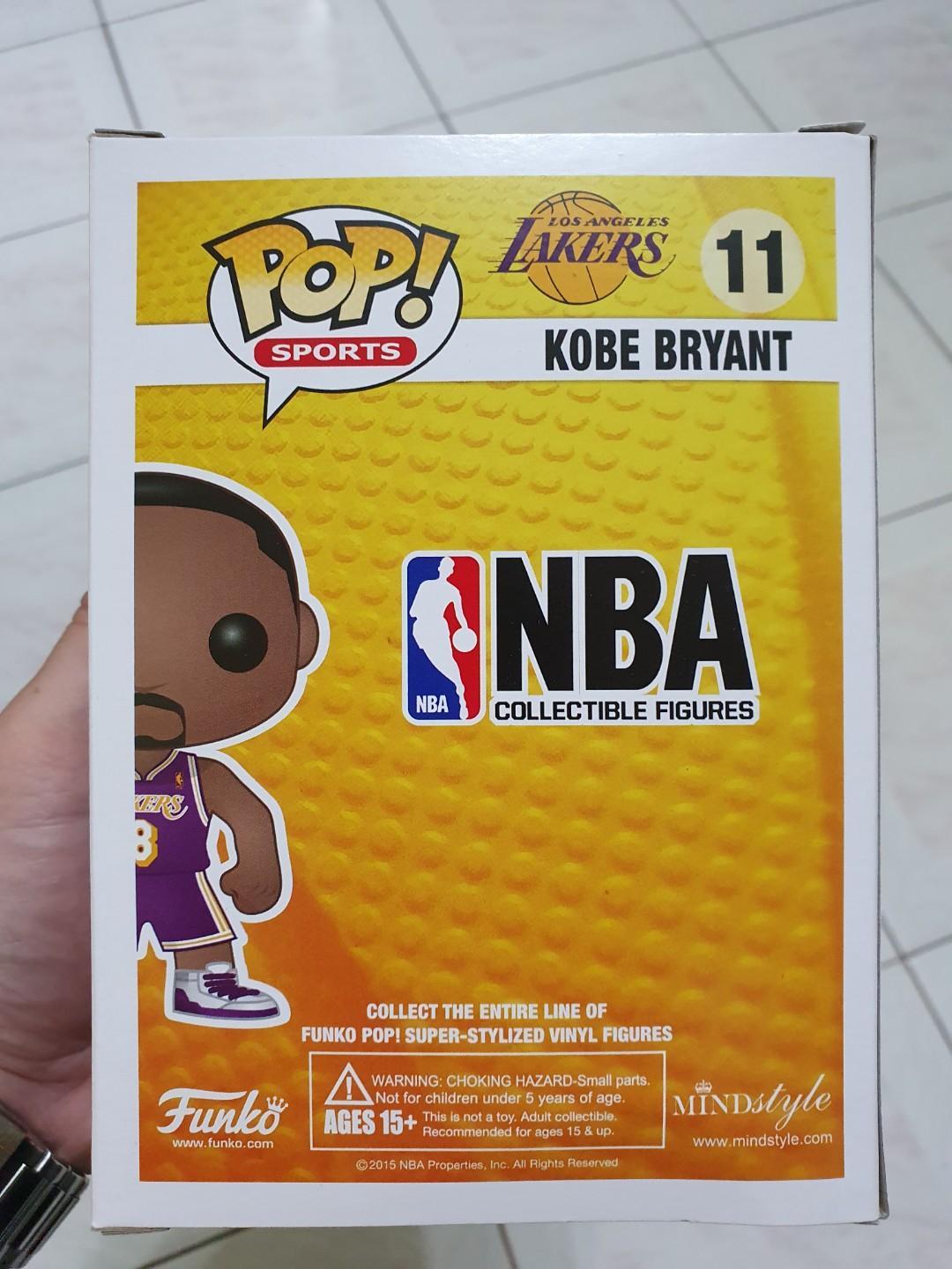 Funko Pop Kobe Bryant Error Box 2015 OG NBA, Hobbies & Toys, Toys & Games  on Carousell