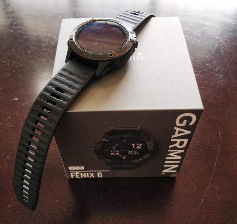 Fēnix 6s sapphire black dlc sales