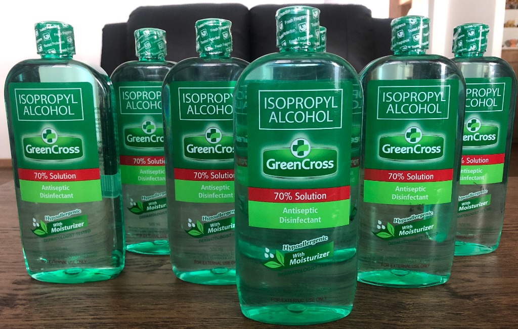 Green Cross Isopropyl Alcohol 70% Solution 500ml