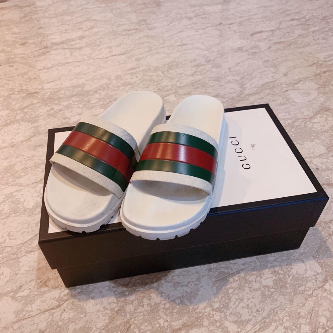 Gucci pursuit treck slides shop